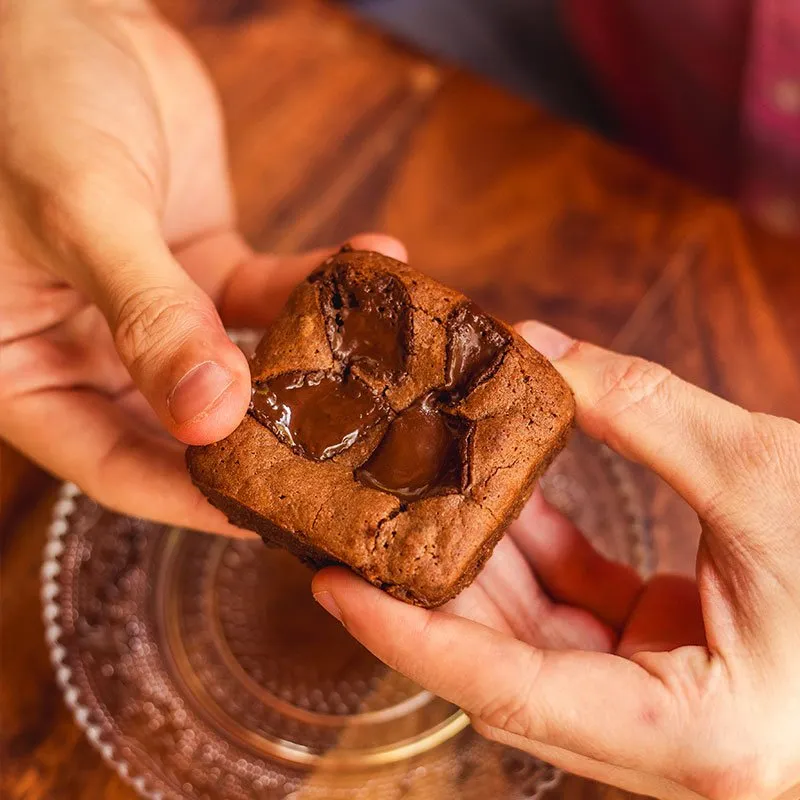 DOUBLE CHOCOLATE BROWNIE